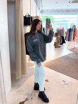 Espresso Martini Crew Neck Dunkelgrau