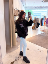 Good Vibes Only Crew Neck Schwarz