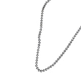 Mini Herzchen Edelstahl Halskette Silber