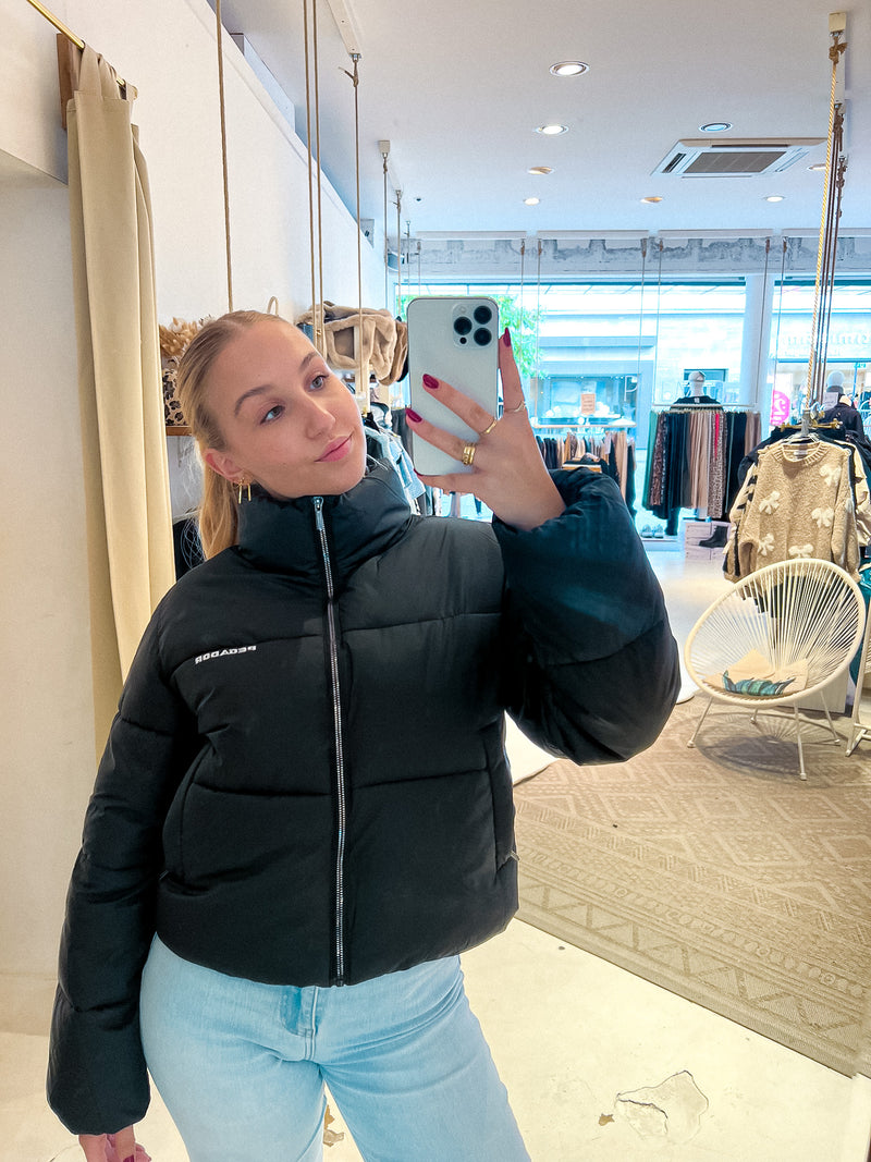 Georgia Puffer Jacket Black