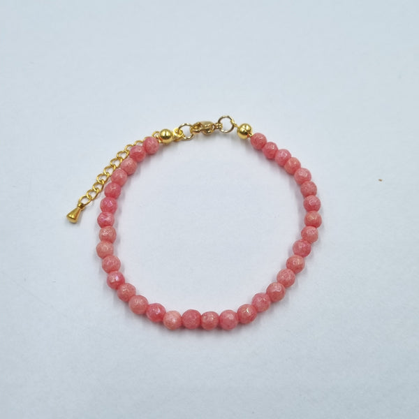 Beads By Brown Armband mit kleinen Perlen Coral Red