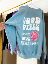 Good Vibes Crew Neck Schwarz