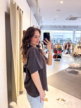 Guarda Heavy Oversized Tee Washed Walnut Brown