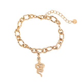 Snake Chain Edelstahl Armband Gold