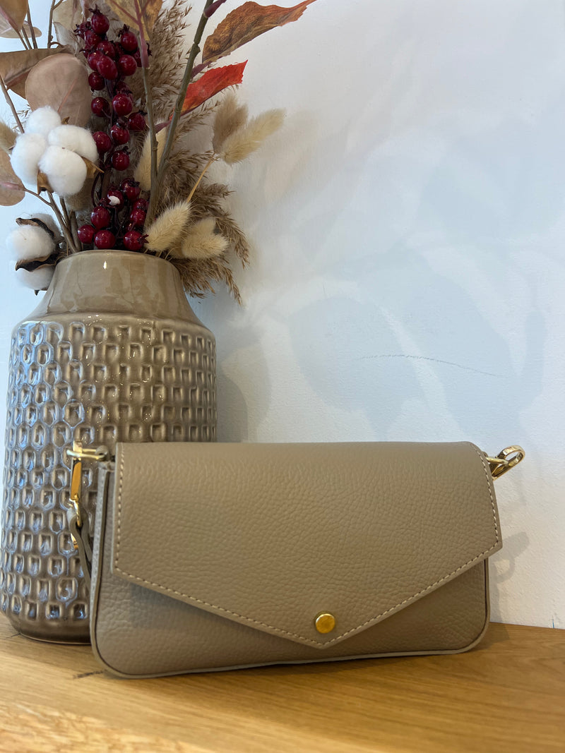 Clutch Bag Taupe