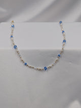 Beads By Brown Perlenmix Kette Finley Sky Blue Pearl