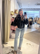 Brielle Oversized Sweat Jacket Vintage Black