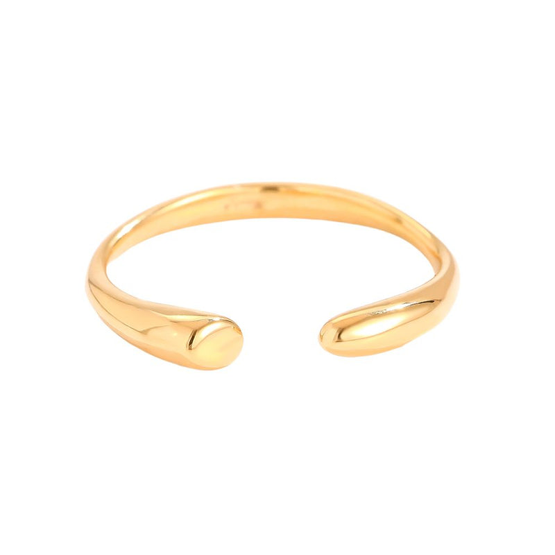 Very Simple Edelstahl Ring Gold