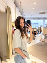 Trakai Heavy Oversized Tee Washed Fog Grey