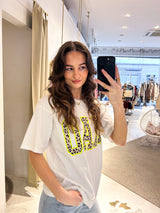 „Ciao“ Tee Weiß