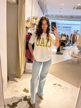 „Ciao“ Tee Weiß