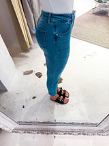 Mom Jeans Classic Blue