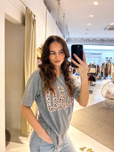 „Ciao“ Tee Hellgrau