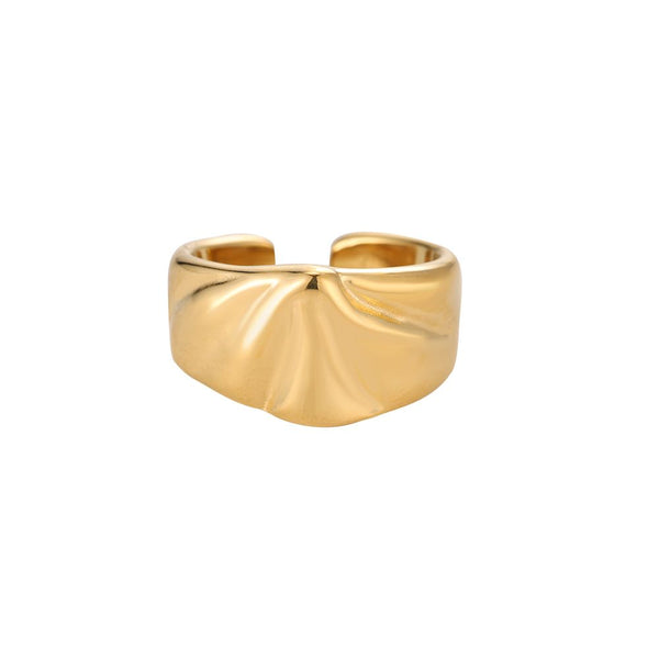 Definity Edelstahl Ring Gold