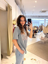 „Ciao“ Tee Hellgrau