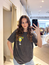 Limoncello Tee Dunkelgrau