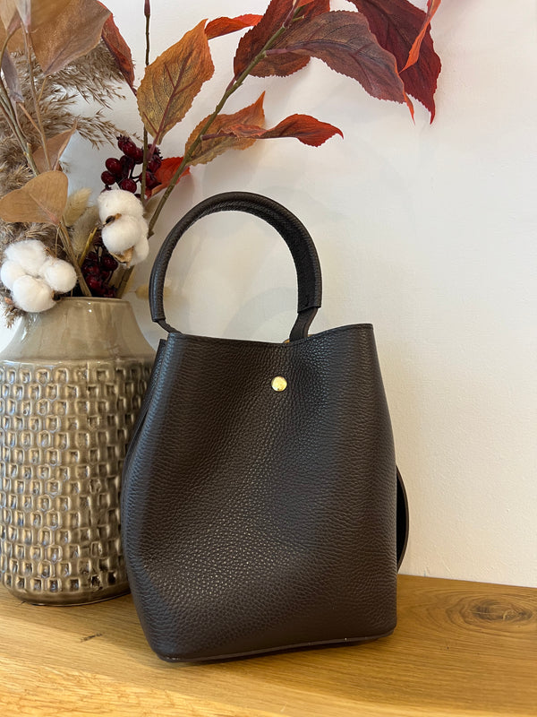 Beuteltasche Braun