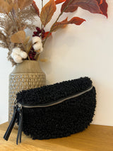 Teddy Crossbody Bag Schwarz