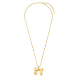 Pretty Bowtie Edelstahl Halskette Gold