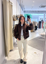 Bomberjacke Braun