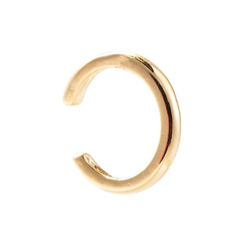 Simple Thin Loop Edelstahl Earcuff Gold