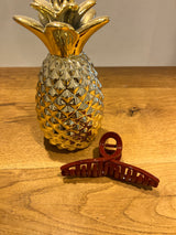 Große Schleifen Haarklammer Rot