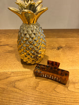 Große Haarklammer Leo Camel