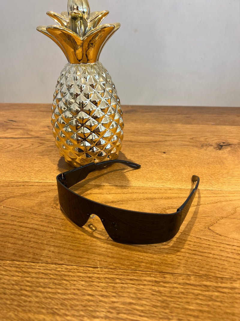 Sonnenbrille Randlos Schwarz