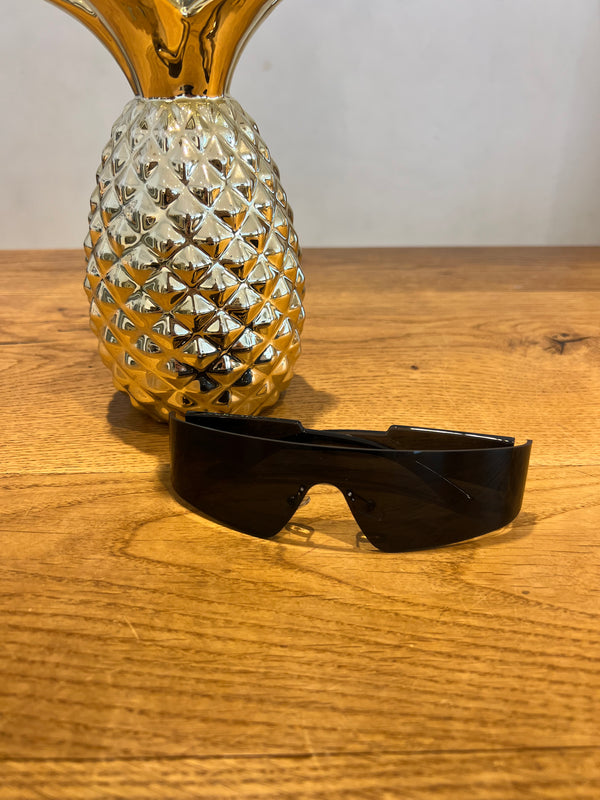 Sonnenbrille Randlos Schwarz