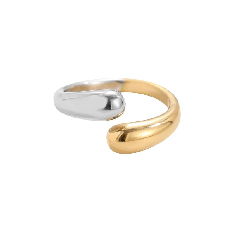 Warm Hug Edelstahl Ring Gold/Silber