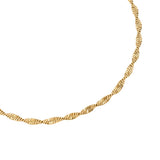 Simple Chain Edelstahl Armkette Gold