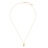 Elephant Edelstahl Halskette Gold