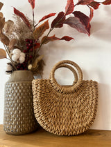 Ibiza Bag aus Bast Camel