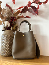 Beuteltasche Hellbraun