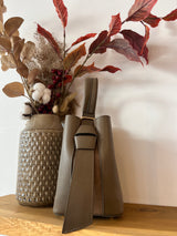 Beuteltasche Hellbraun