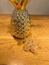 Haarklammer Blume Peach