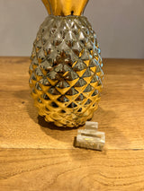 Mini Haarklammer Beige Shiny