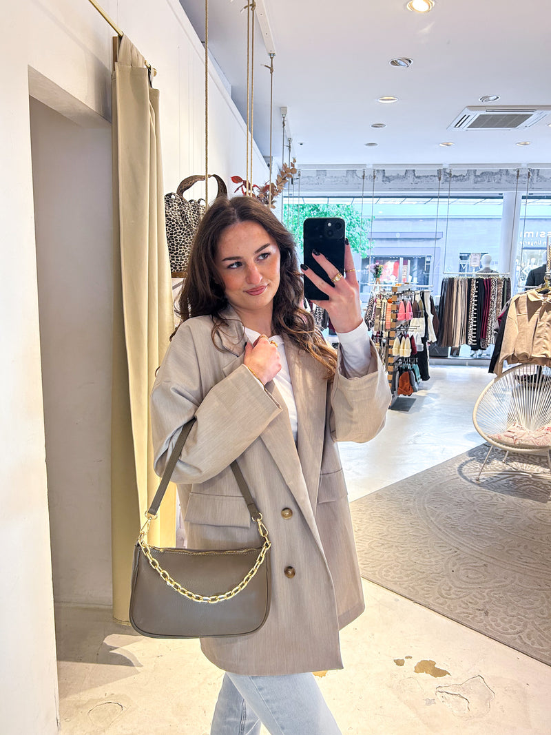 Chain Bag Taupe