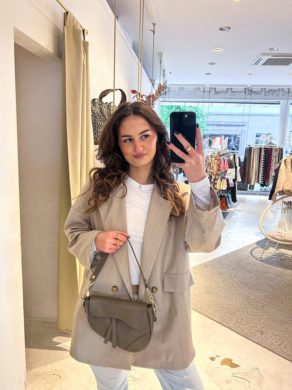Saddle Bag Braun