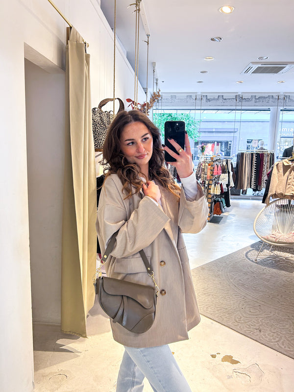 Saddle Bag Braun