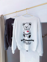 Teddy Bär Crew Neck Dunkelgrau