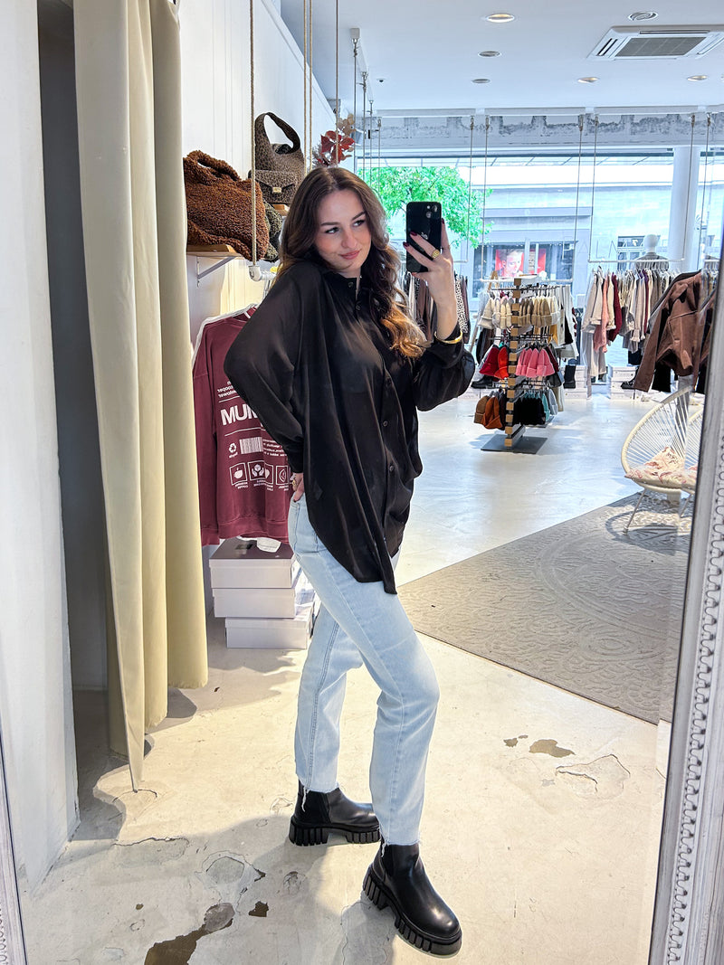 Long Bluse Braun