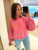 Aperol Crew Neck Pink