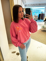 Aperol Crew Neck Pink