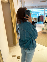 Jeans Jacke Blau