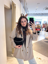 Teddy Crossbody Bag Schwarz