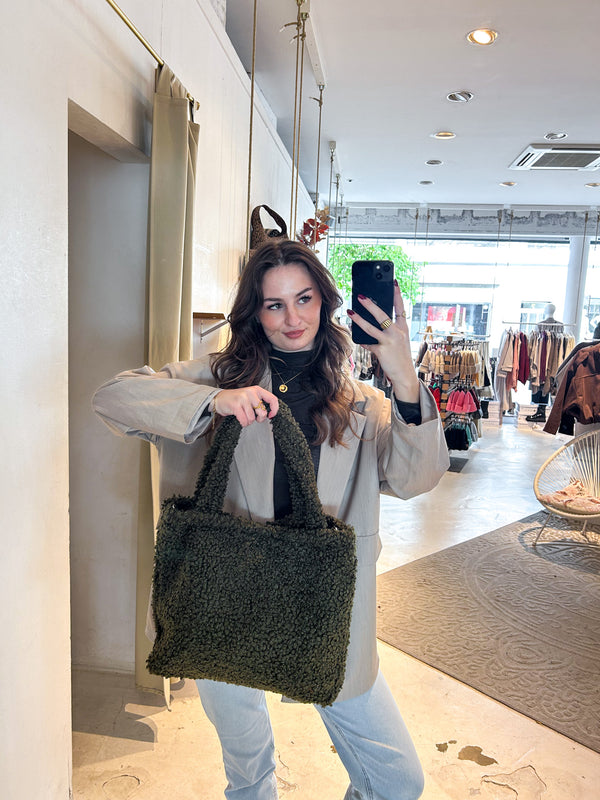 Teddy Shopper Olive