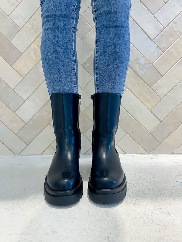 Klassische Boots Schwarz