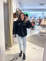 Cat Mum Crew Neck Schwarz