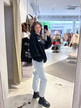 Cat Mum Crew Neck Schwarz